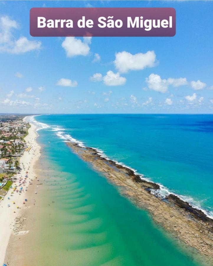 Chalé lindo e aconchegante na Barra de São Miguel Esterno foto